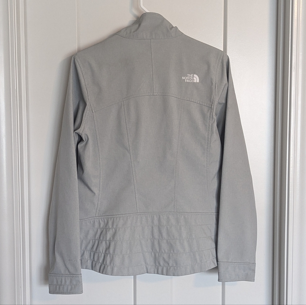 North Face Calentito Windwall Grey Jacket sz M - Picture 7 of 7